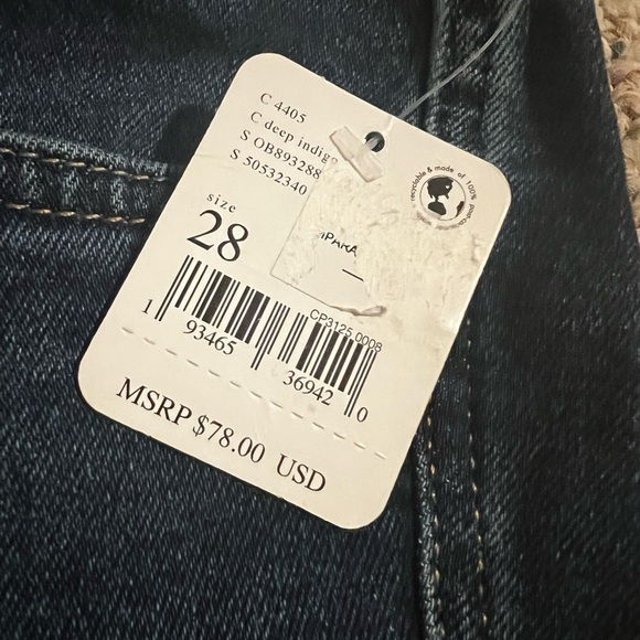 Free People raw hem high-rise jeggings. Size 28 NWT - Picture 7 of 12